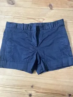 ZARA BASIC ネイビーショートパンツ XS