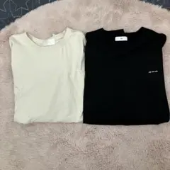 mite バックロゴ　ロンT