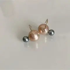 ripsalis（リプサリス） バロック パール フック ピアス 2粒