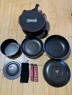 Coleman アルミクッカーセット　フライパン　鍋　コールマンのサムネイル