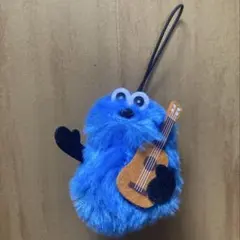 パペットスンスン　指パペットぬいぐるみマスコット ギター付き