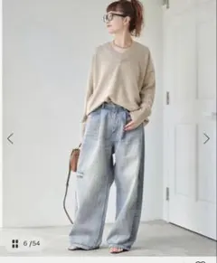 スピックアンドスパン　5 1/2 TUCKBARREL DENIMのサムネイル