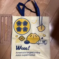 未使用♡Weee! エコバッグ クリーム色