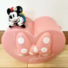 ディズニー　ポップコーンバケット　ミニーマウス　ハート型　ストラップ無し