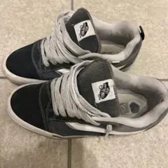 VANS スニーカー ネイビー スエードぼろぼろnewschoolのサムネイル