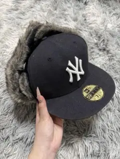 New Era ニューヨーク・ヤンキースキャップ 7 ファーキャップ