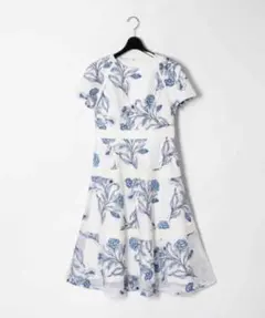 美品　メッシュマルチフラワーワンピース 38 グレースコンチネンタル