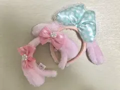 《送料込》サンリオピューロランド マイメロ カチューシャ( 2つセット売り)