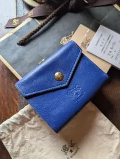 イルビゾンテ【限定色ノッテ】コンパクト がま口 希少 完売品 美品 男女兼用