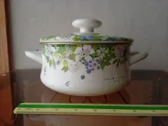 ル・クルーゼ EOSキャセロール 花柄 20cmスチールホーロー プチ