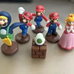 スーパーマリオ チョコエッグ フィギュア 6点セットのサムネイル