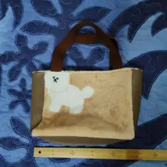 犬のトートバッグ