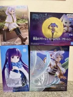 葬送のフリーレン フリーレン&フェルン フィギュア3種&ルームライト セット