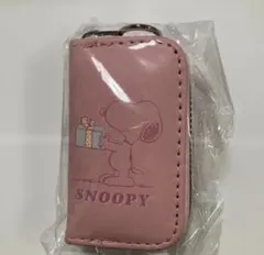 スヌーピー キーケース　ピンク