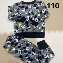 ミッキー　フリース　パジャマ　110サイズ