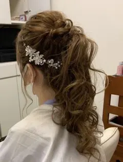 結婚式用　ヘッドドレス ヘアアクセサリー ブライダル