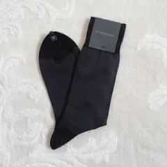 【新品】BURBERRYバーバリーメンズソックス 紳士用靴下綿25-26cm