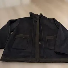 ムートンボアミドルコート