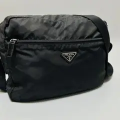 PRADA プラダ テスートナイロン クロスボディ ショルダーバッグ ブラック系
