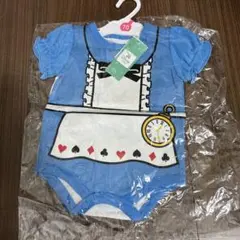 新品！キッズ子ども女の子ベビーロンパース70サイズ　ディズニー　アリス