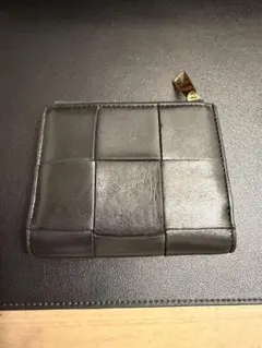 ボッテガヴェネタ 折り財布 スモールカセット ブラック RFID