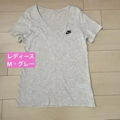 NIKE　Ꭲシャツ レディースM　グレー　ホワイト　オートミール　美品