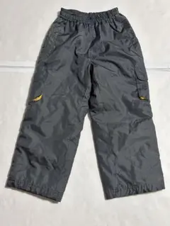 グレー カーゴパンツ 120 雪遊び　スキーウェア