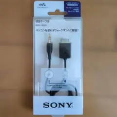 未使用品　ウォークマン　録音用ケーブル　 WMC-NWR1 Amazon.co.jp: ソニー 録音用ケーブル ウォークマン用 WMC-NWR1