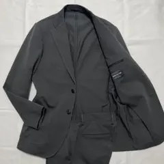 極美品✨️Salon de GW カジュアルスーツ グレー 洗える ストレッチ M