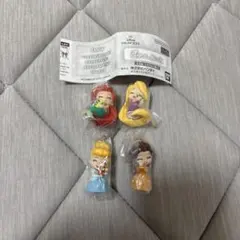 ディズニー　プリンセス　ぎゅーこっと　4種類コンプリート