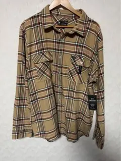 Brixton ブリクストン 2024年 チェックシャツ 新品 XLベージュのサムネイル