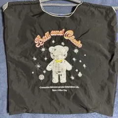 ボールアンドチェーン　ミラーボールベア/ブラック　M トートバッグ　エコバッグ