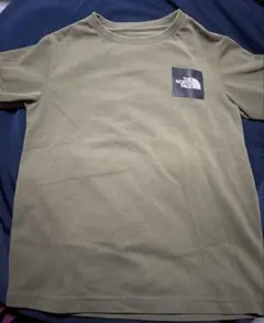 THE NORTH FACE Tシャツ カーキ ボックスロゴのサムネイル