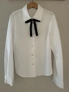 CHOPIN deux リボン付き長袖ブラウス 140