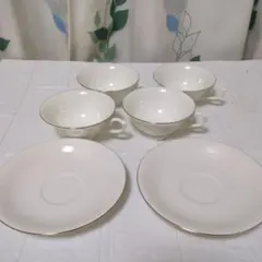 MIKASAナルミBon China 皿付き深鉢5客 - メルカリ