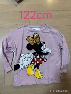 ミニー・マウス 七部カットソー 122cm