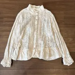 ファミリア　fdash ブラウス　レース