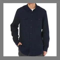 匿名発送❣️フランネルシャツ 2ポケット レギュラーフィット 長袖 メンズ