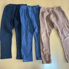 UNIQLO レギンス マーキーズ　ジッポン　サルエル　110cm 3色セット