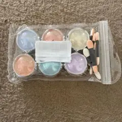 ✨新品未使用✨ ネイルアート グリッター ラメ 6色 オーロラパウダー チップ付