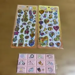 なっとうちゃん　サンエックスキャラクター　シールまとめ売りのサムネイル