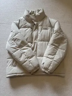 KANGOL/ビッグシルエット ラバーネーム/ボリュームスリーブ中綿ジャケット