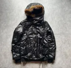 archive grungegimmickhooddown jacket y2k - メルカリ
