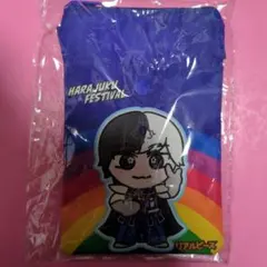 リアルピース かちょー HARAJUKU FESTIVAL ポーチ 青