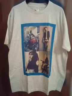 セクシーガールフォトTシャツ　バイクロックのサムネイル