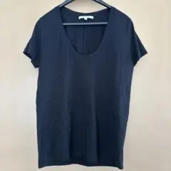 CARVEN 半袖Tシャツ ブラック 花柄刺繍のサムネイル