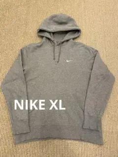 NIKE XL パーカー　グレー　スウェット
