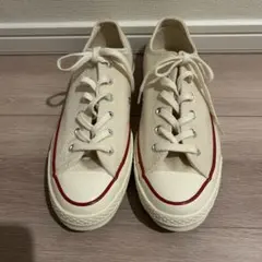 コンバース　チャックテイラー　ローカット　スニーカー　オフホワイト　26センチ