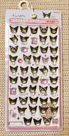 ボンボンドロップシール　mini クロミ