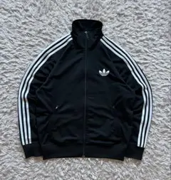 美品　adidas トラックジャケット　ブラック　ファイヤーバード　M 00s